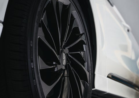 The wheel of the available Jet Appearance package is shown | Bedford Lincoln PA in Bedford PA