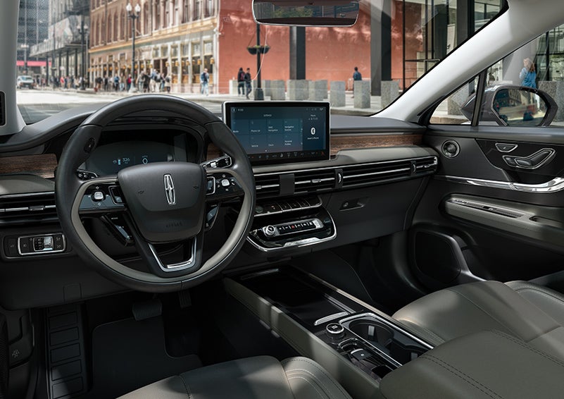 The interior dashboard of 2024 Lincoln Corsair® SUV is shown here. | Bedford Lincoln PA in Bedford PA