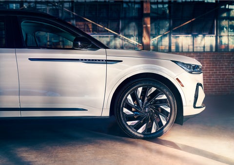 The wheels of the available Jet Appearance Package are highlighted. | Bedford Lincoln PA in Bedford PA