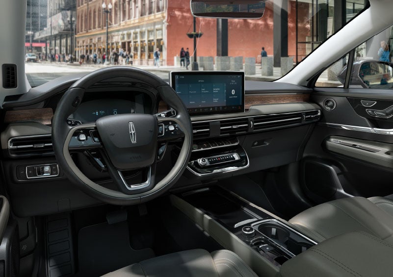 The interior dashboard of 2024 Lincoln Corsair® SUV is shown here. | Bedford Lincoln PA in Bedford PA
